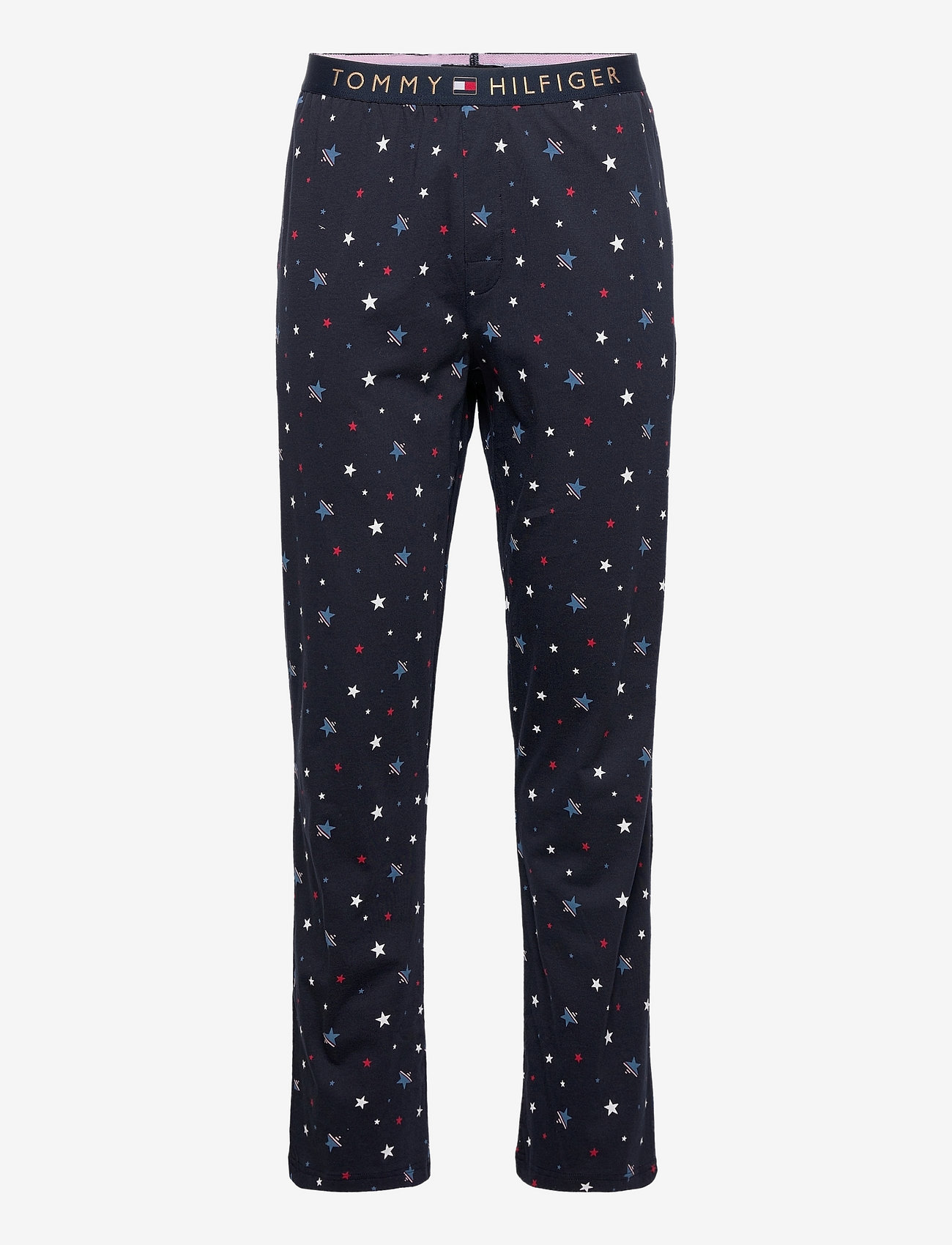 Tommy Hilfiger - CN LS PANT JERSEY SET PRINT - primary red/starfields - 2