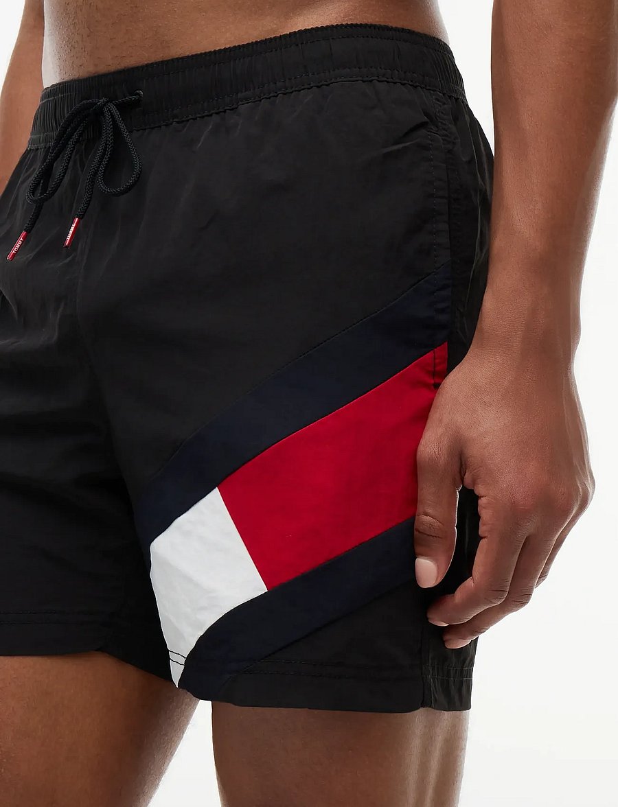 Tommy Hilfiger - SF MEDIUM DRAWSTRING - swim shorts - black - 5