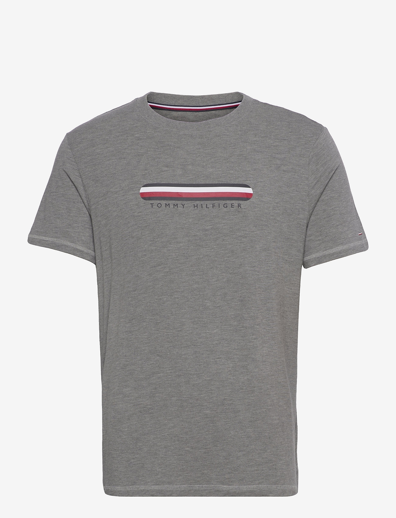 Tommy Hilfiger - CN SS TEE - medium grey heather - 0