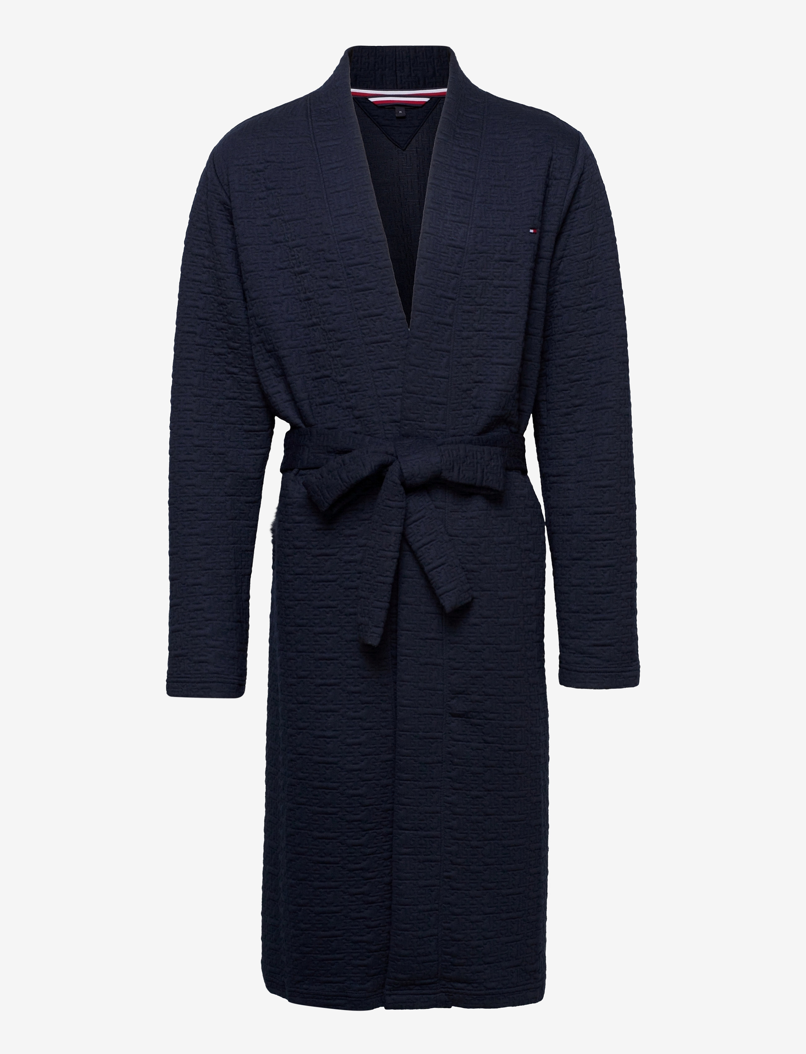 Tommy Hilfiger - JACQUARD ROBE - desert sky - 0
