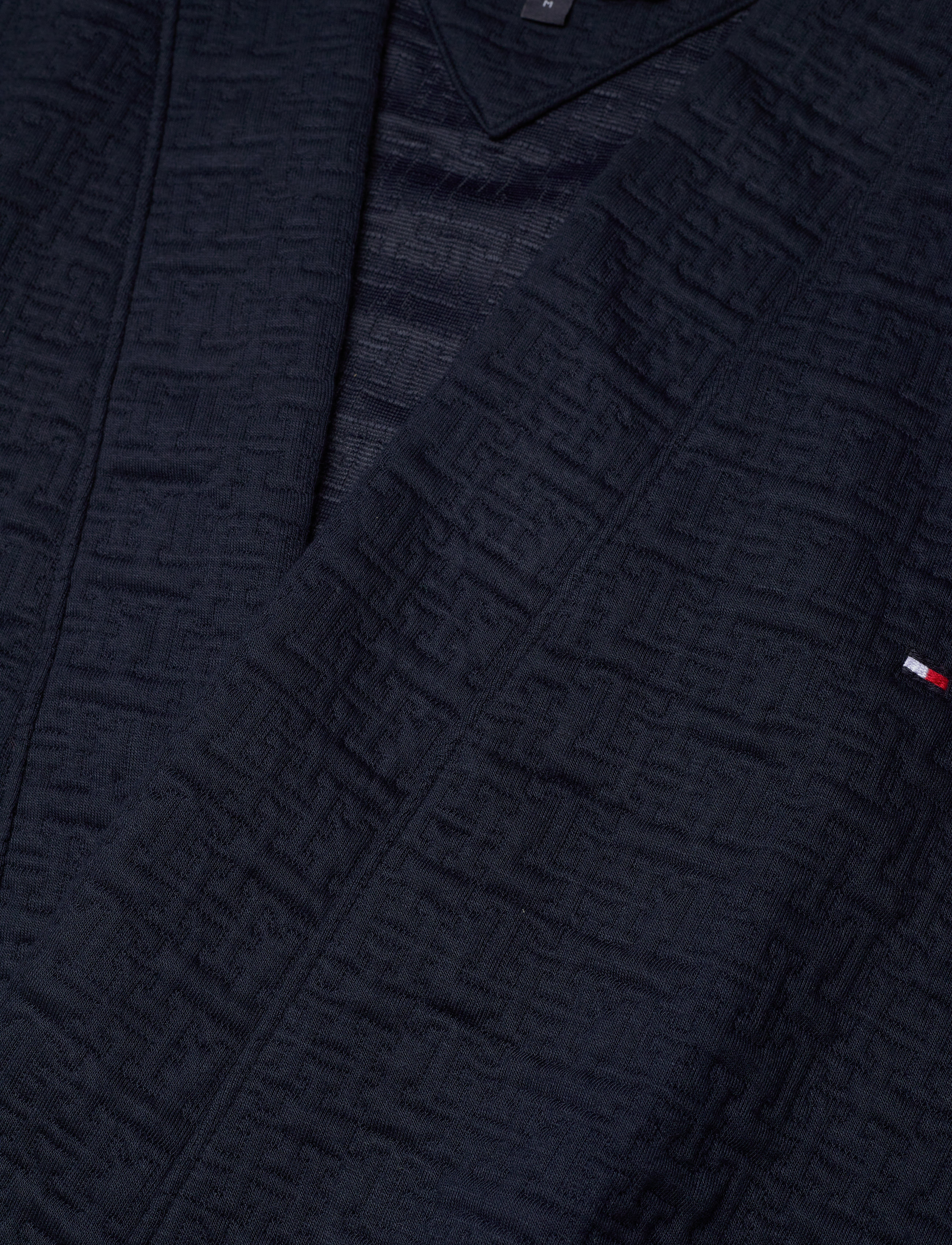 Tommy Hilfiger - JACQUARD ROBE - desert sky - 2
