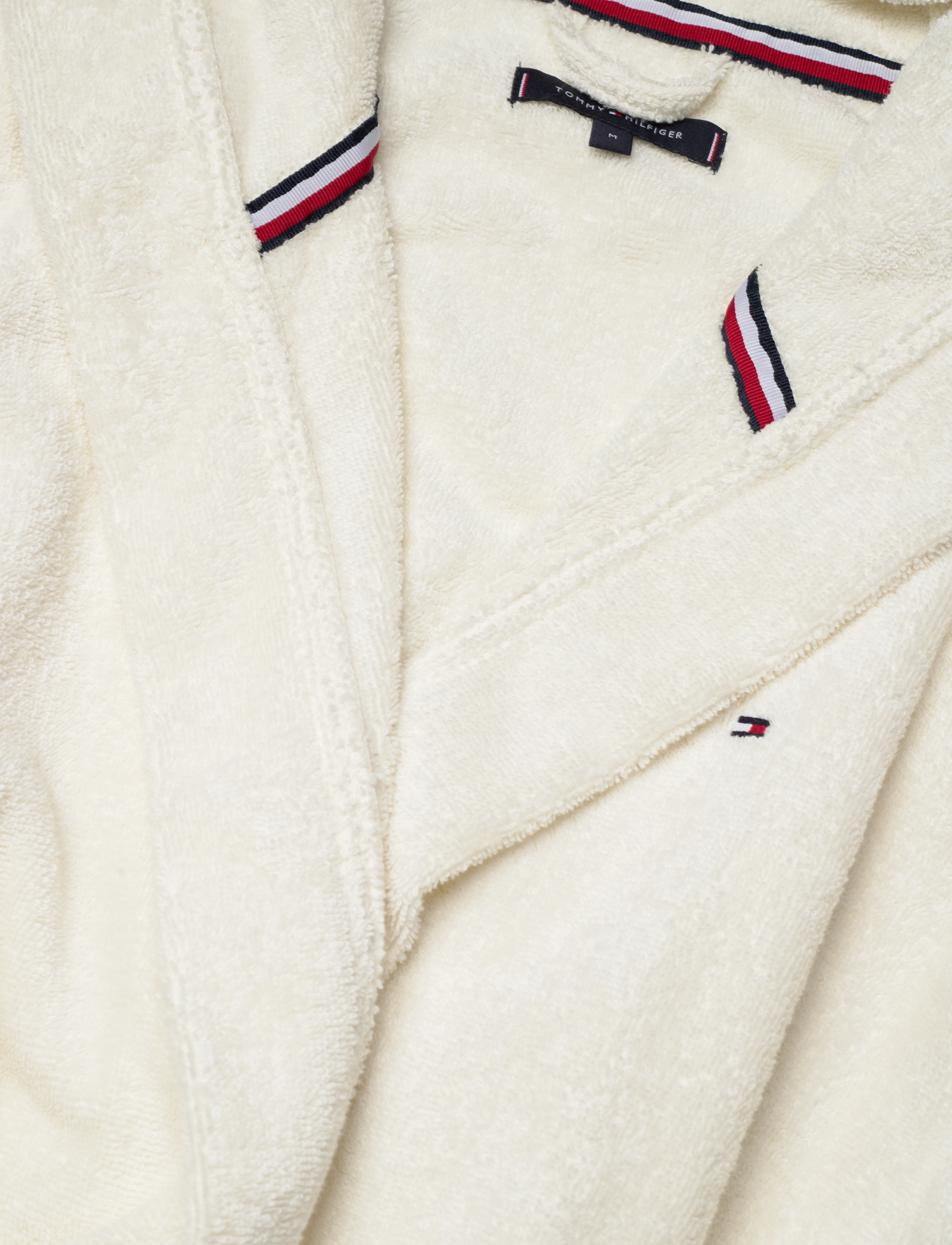 Tommy Hilfiger - TOWELLING BATHROBE - ivory - 2