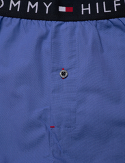 Tommy Hilfiger - LS PANT WOVEN SET - pyjamasset - light grey ht/iris blue - 5
