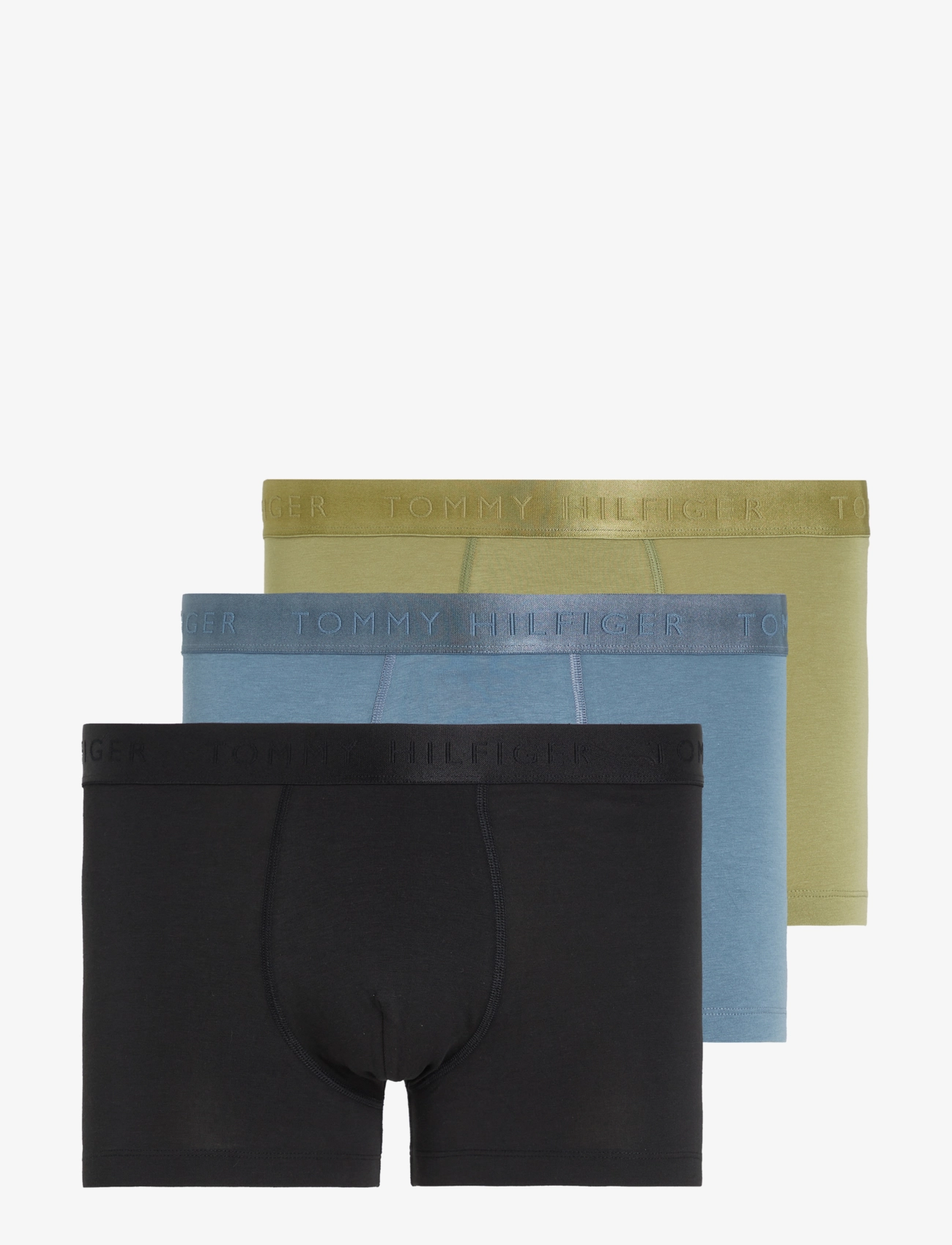 Tommy Hilfiger - 3P TRUNK - blue coal/black/faded olive - 1