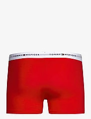 Tommy Hilfiger - 3P TRUNK - boxer briefs - fierce red/well water/anchor blue - 8