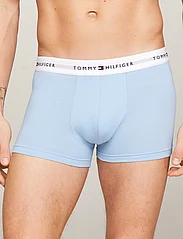 Tommy Hilfiger - 3P TRUNK - boxer briefs - fierce red/well water/anchor blue - 1