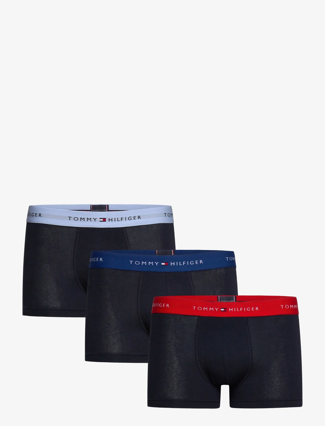 Tommy Hilfiger - 3P WB TRUNK - madalaimad hinnad - fierce red/well water/anchor blue - 0