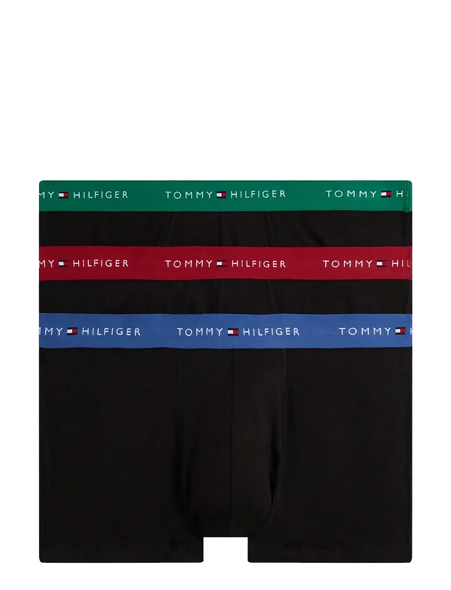 Tommy Hilfiger - 3P WB TRUNK - boxer briefs - reg red/blu awrd/nouv green - 1