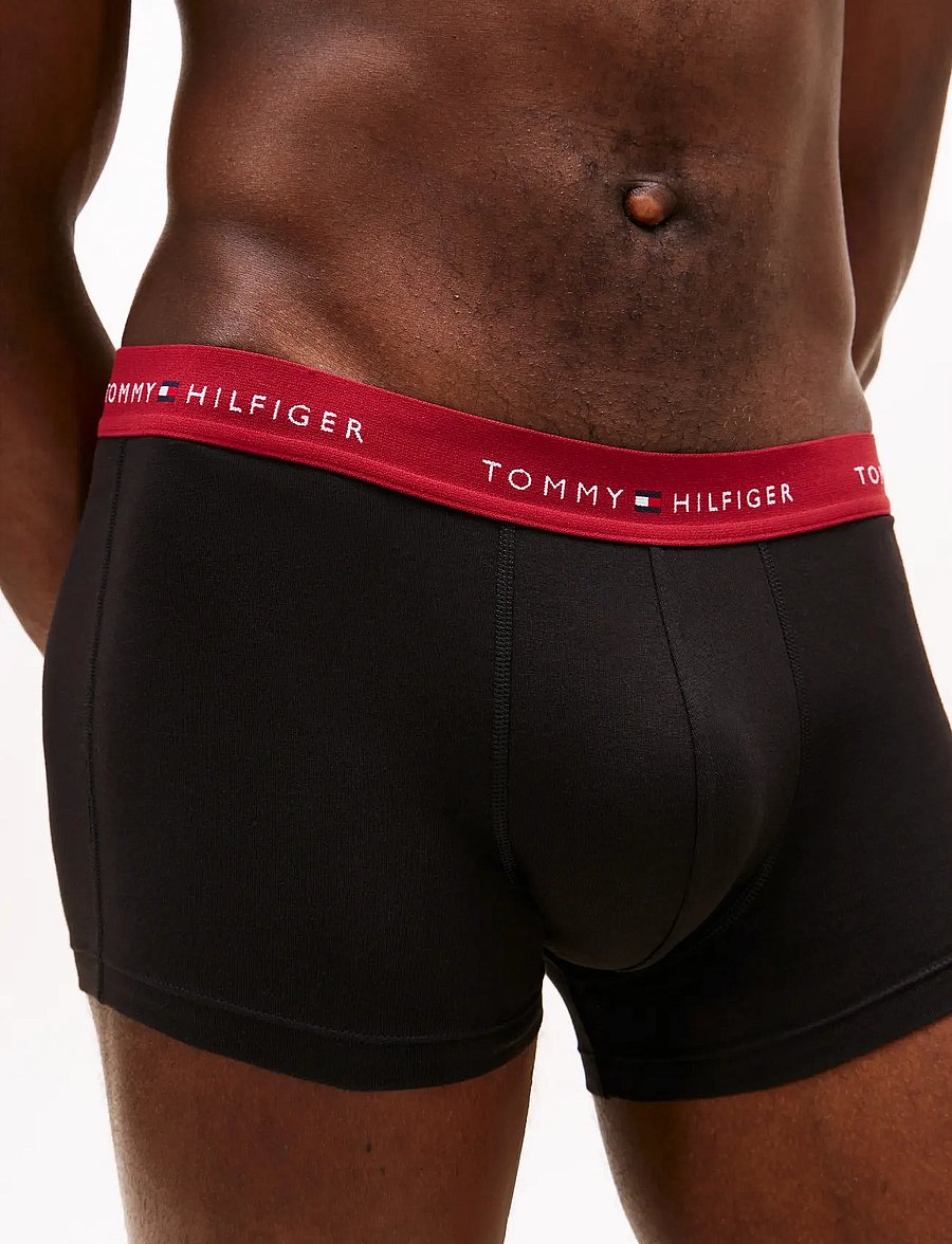 Tommy Hilfiger - 3P WB TRUNK - boxer briefs - reg red/blu awrd/nouv green - 3