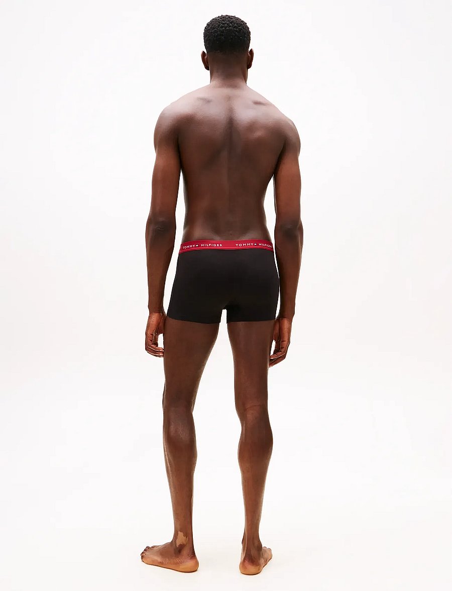 Tommy Hilfiger - 3P WB TRUNK - boxer briefs - reg red/blu awrd/nouv green - 4