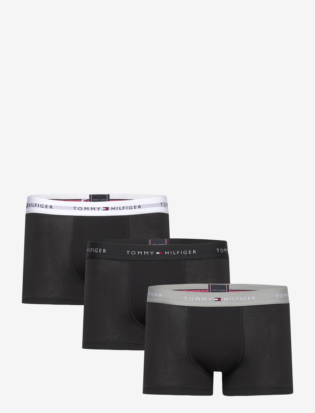 Tommy Hilfiger - 3P WB TRUNK - aluspükste mitmikpakk - grey heather black white - 1
