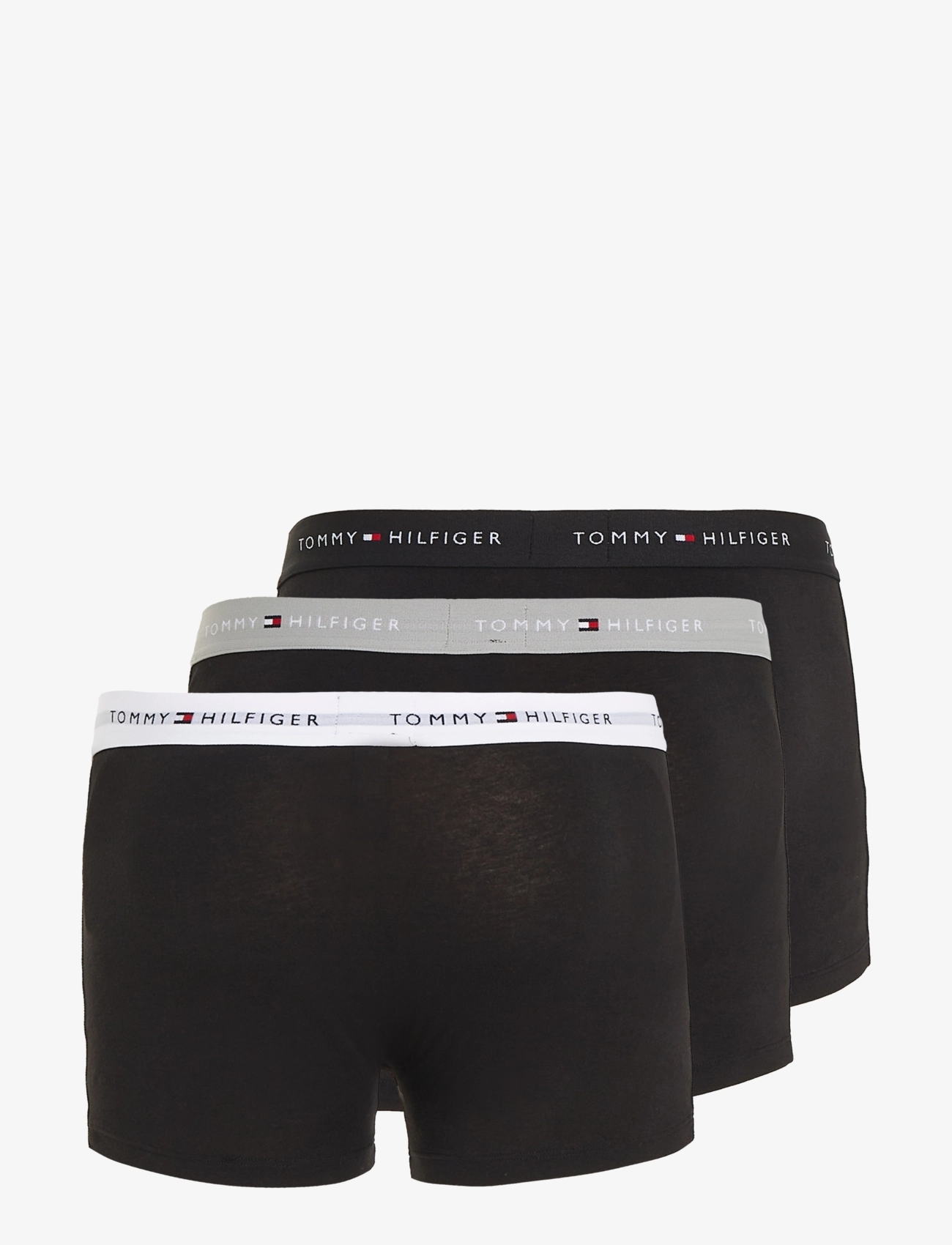 Tommy Hilfiger - 3P WB TRUNK - boxer briefs - grey heather black white - 2