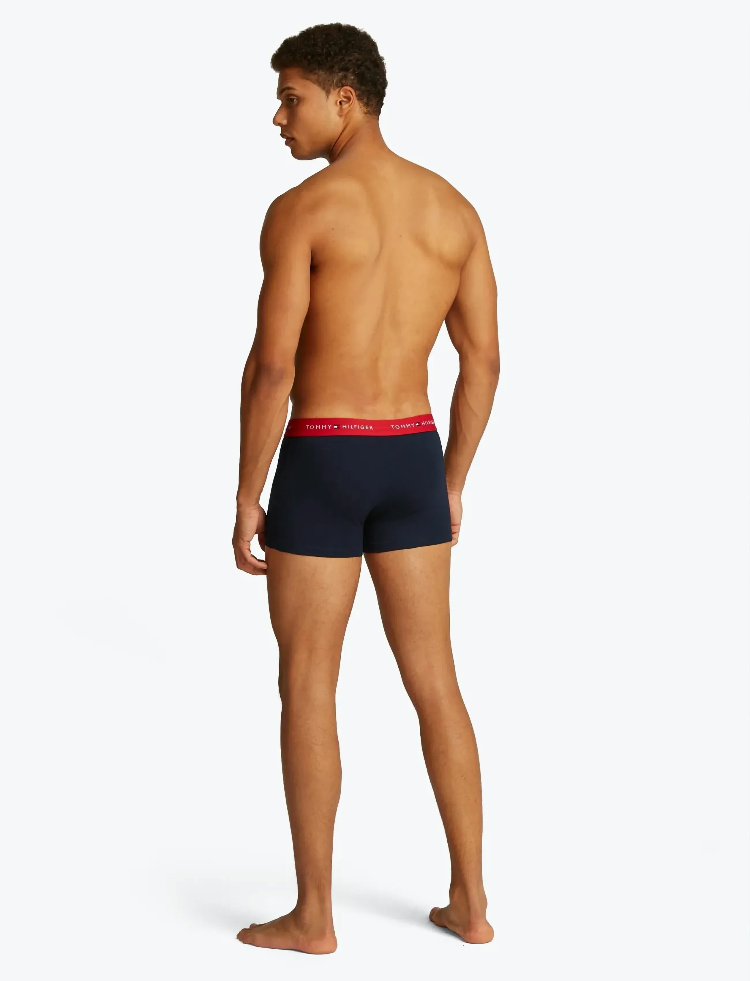 Tommy Hilfiger - 3P WB TRUNK - laveste priser - primary red white desert sky - 3