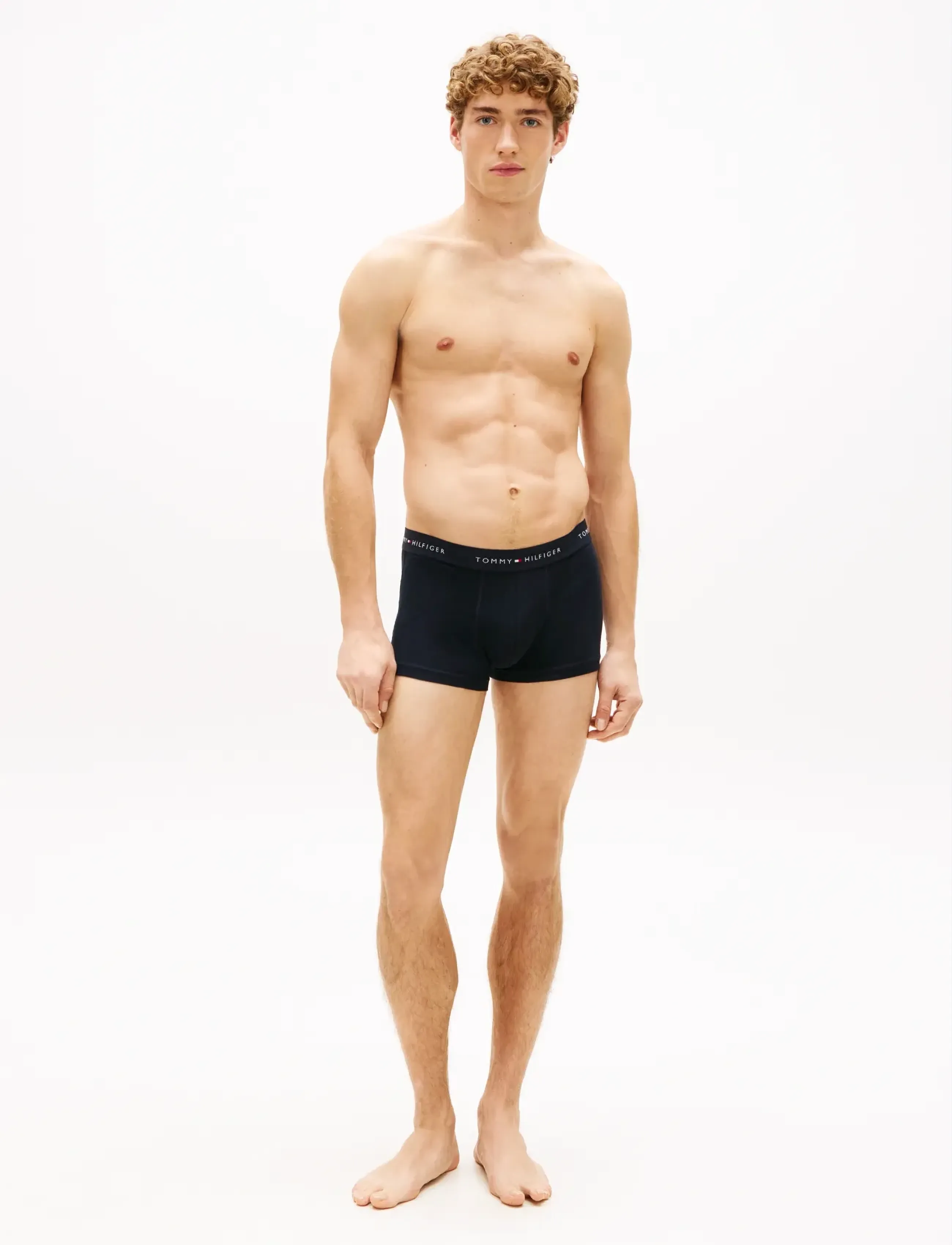 Tommy Hilfiger - 3P WB TRUNK - laveste priser - primary red white desert sky - 4