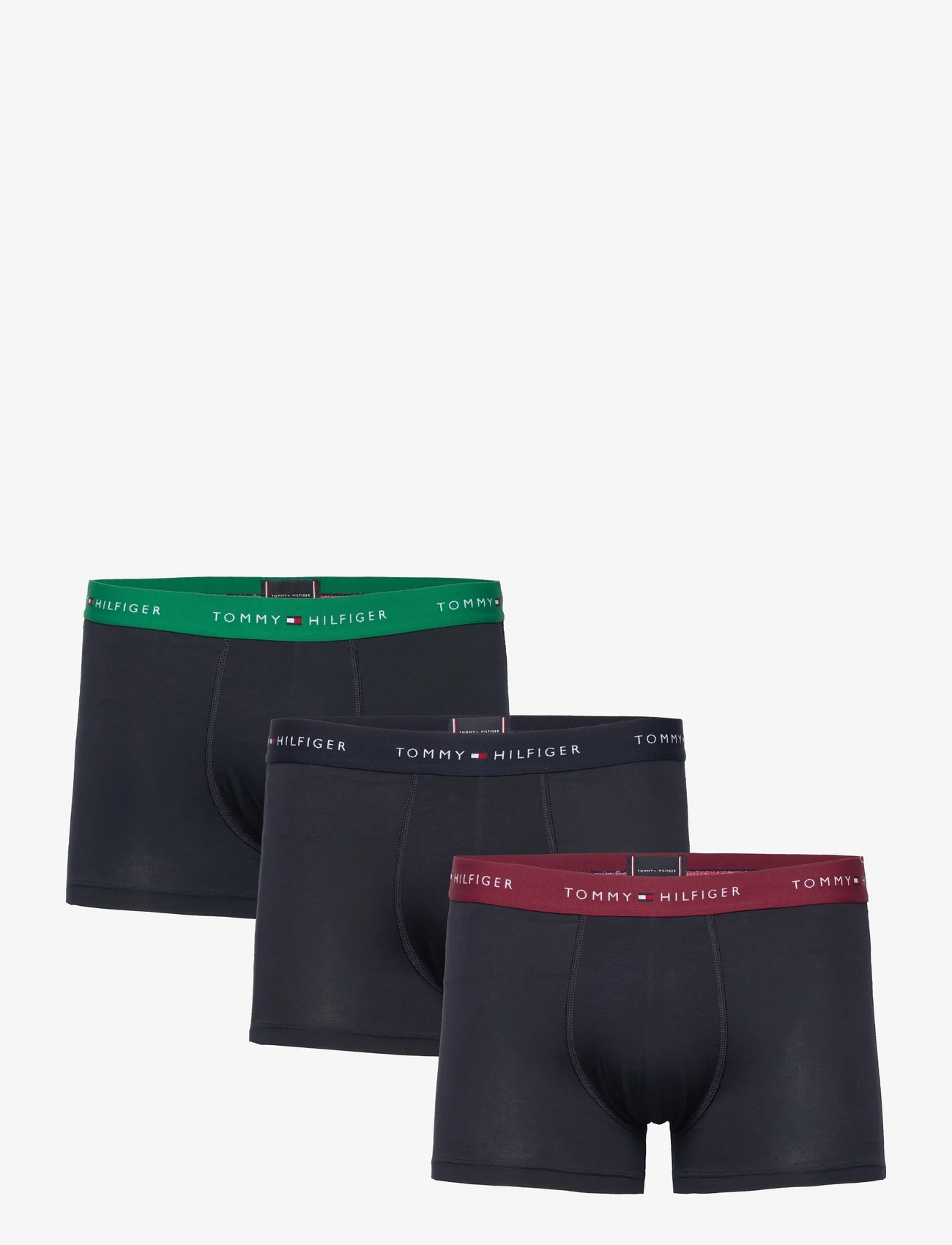 Tommy Hilfiger - 3P WB TRUNK - lowest prices - rouge/nouveau green/desert sky - 0