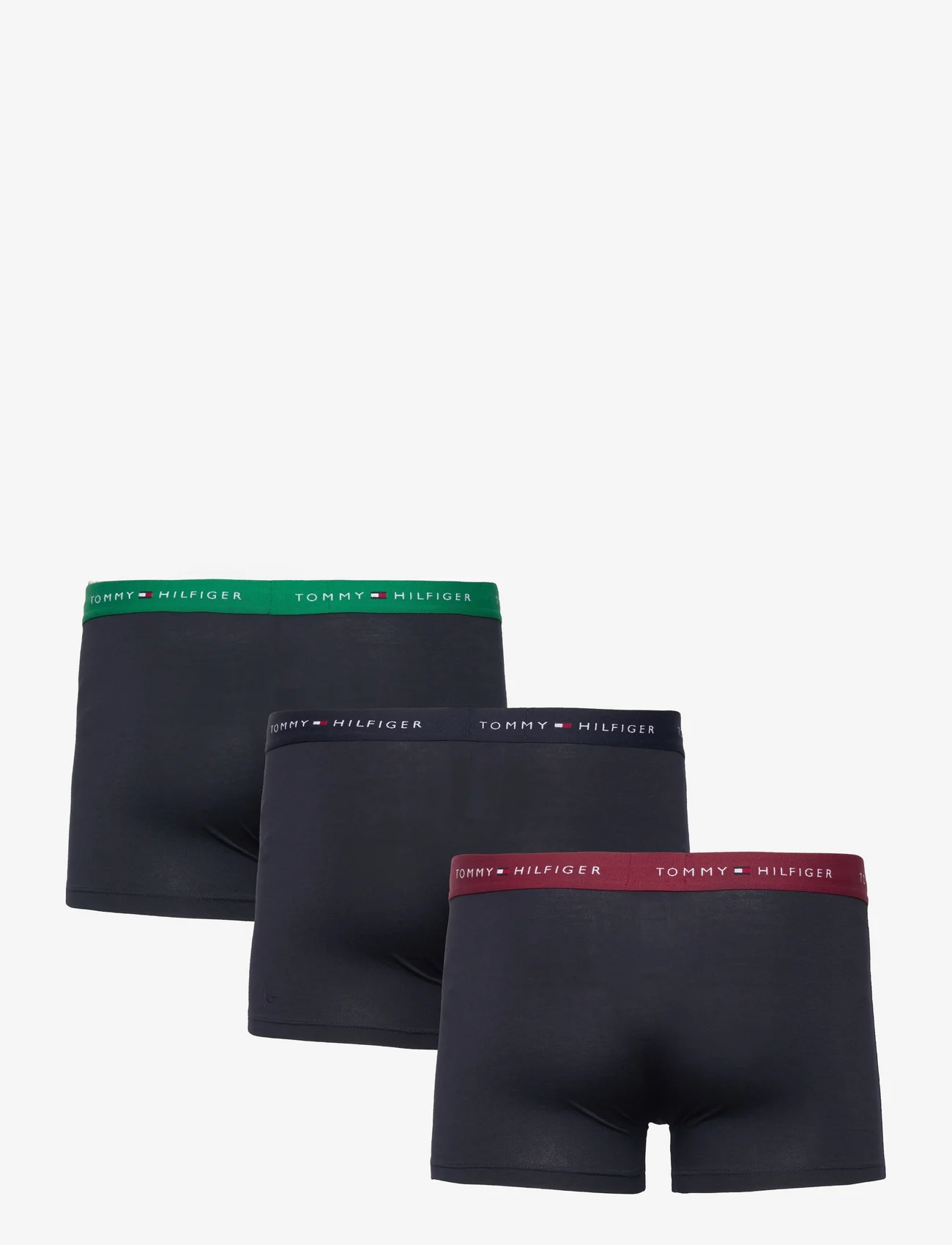 Tommy Hilfiger - 3P WB TRUNK - lowest prices - rouge/nouveau green/desert sky - 1