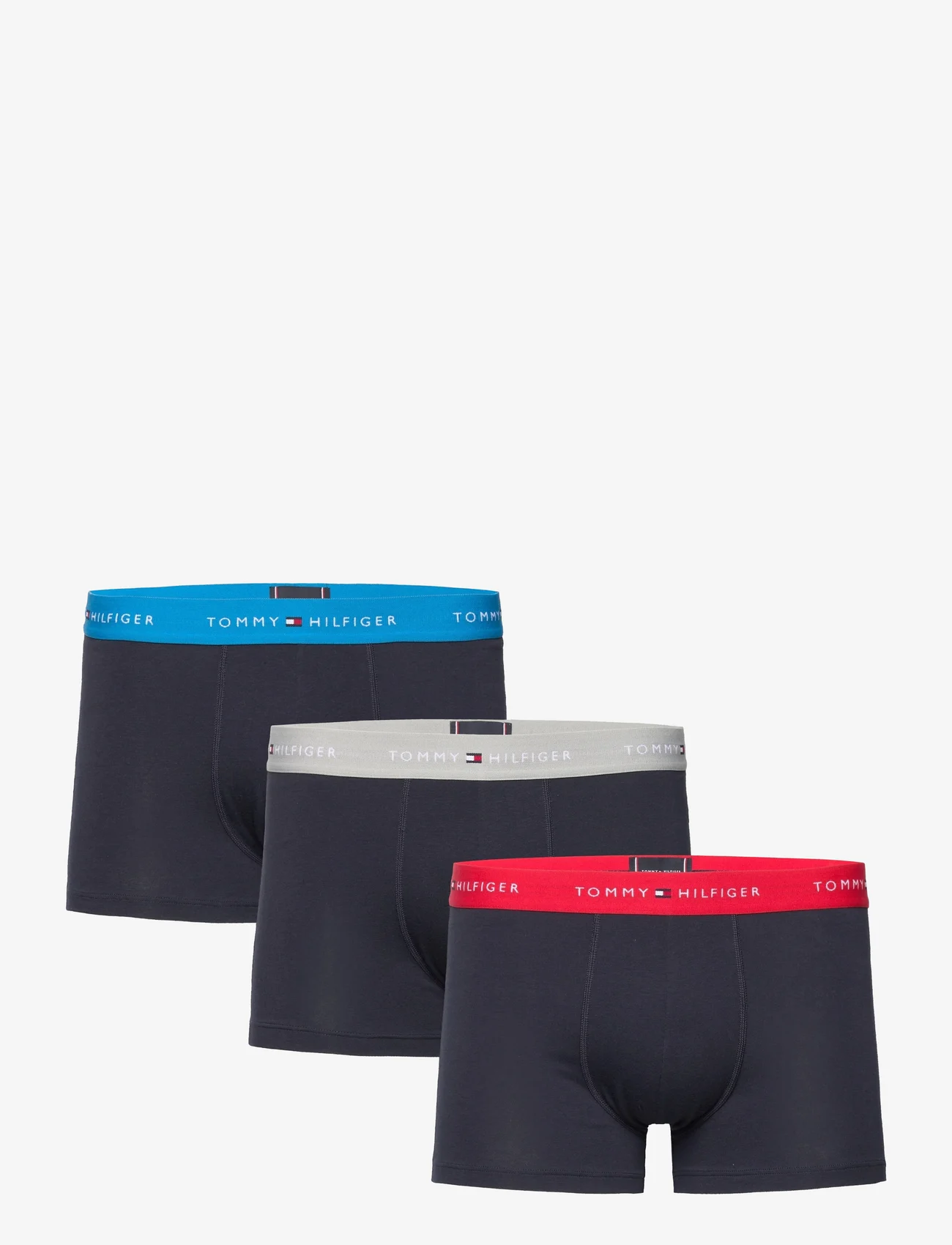 Tommy Hilfiger - 3P WB TRUNK - lowest prices - cerulean aqua/ant silver/fireworks - 0