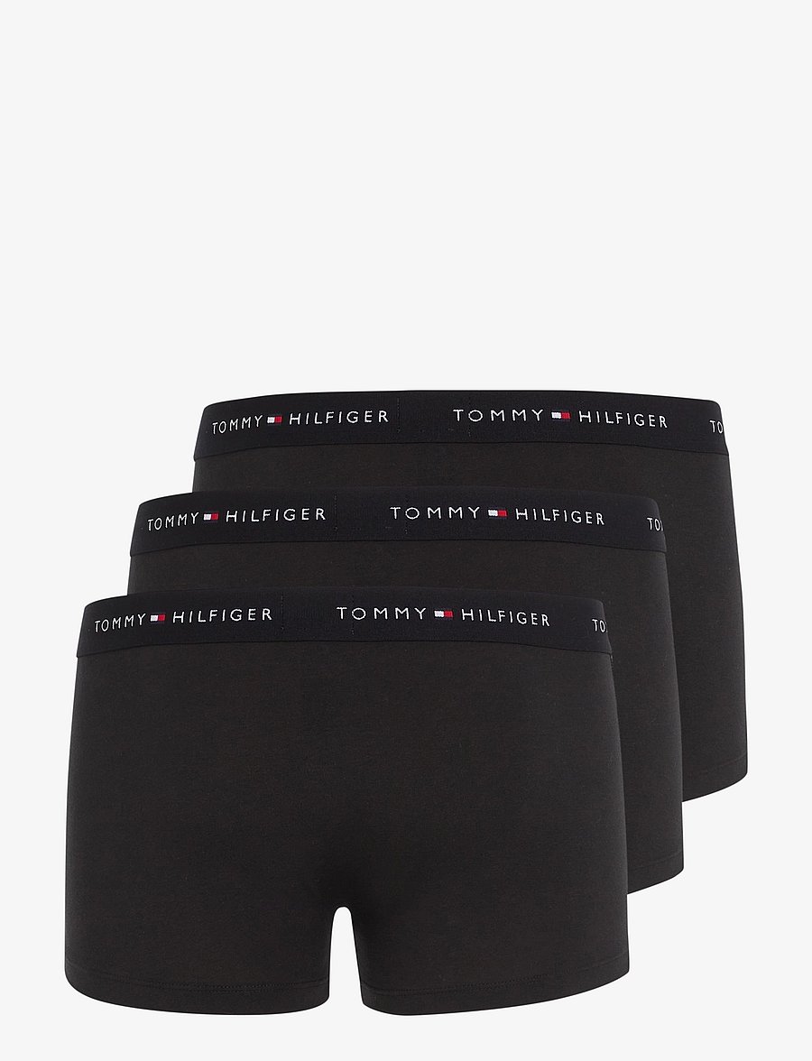 Tommy Hilfiger - 3P WB TRUNK - unterhosen im multipack - black black black - 2