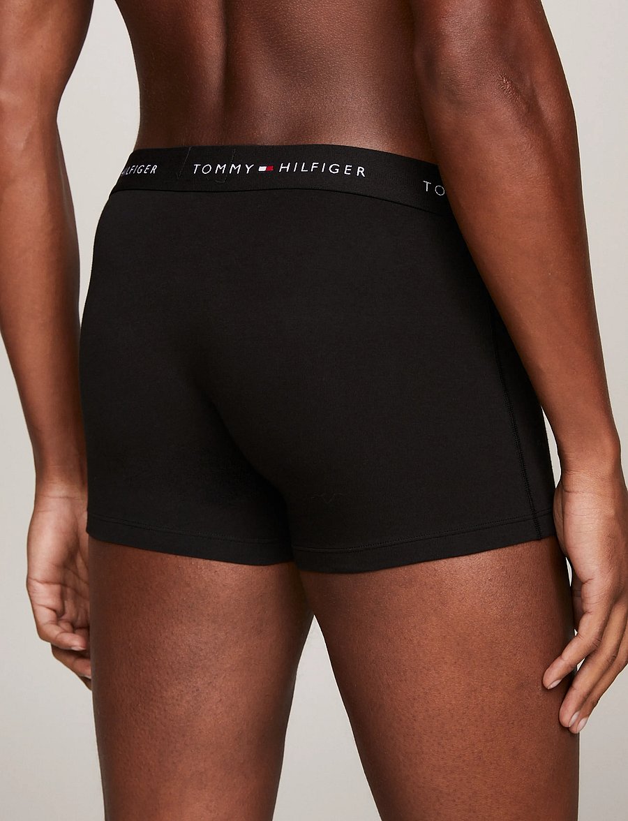 Tommy Hilfiger - 3P WB TRUNK - unterhosen im multipack - black black black - 4