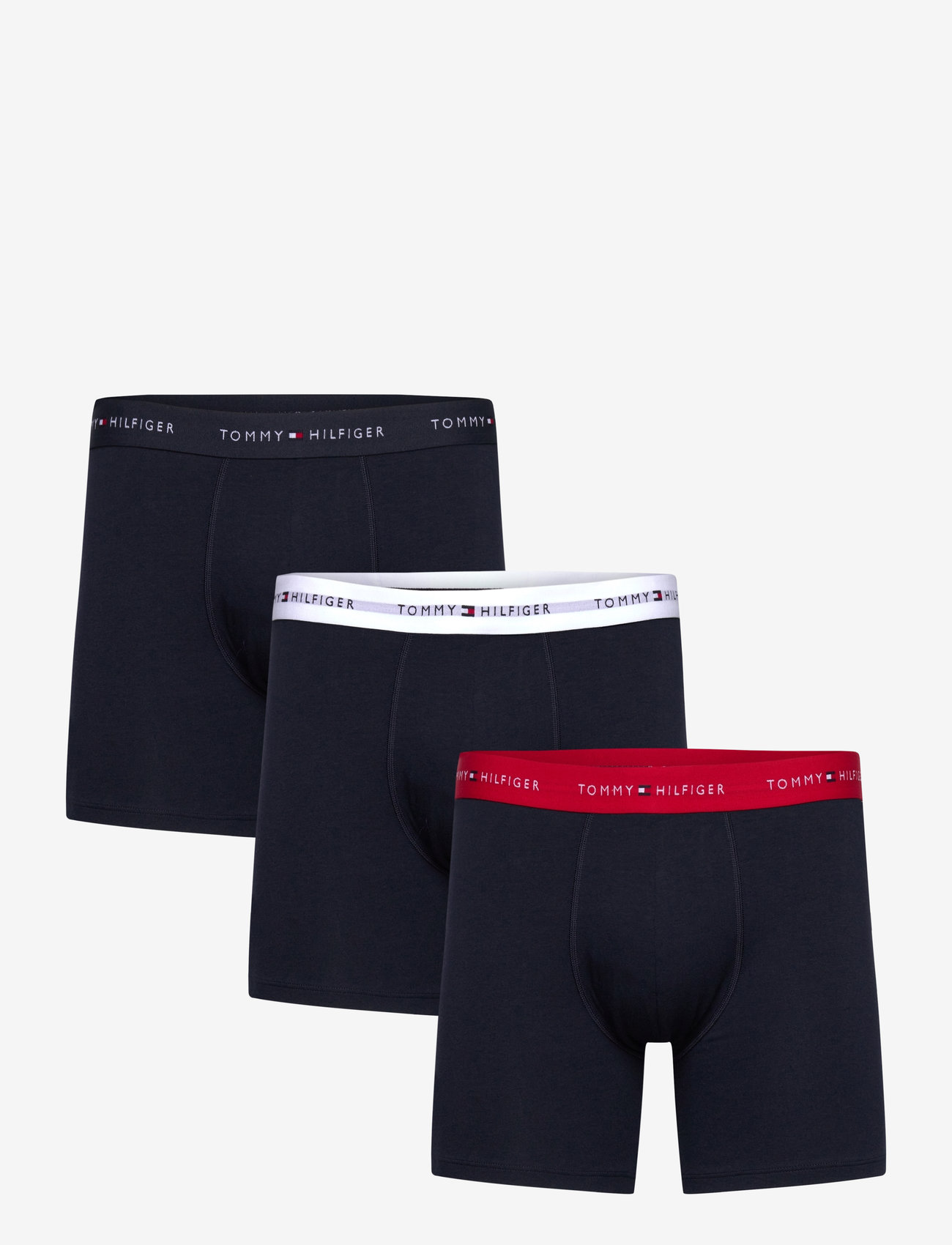 Tommy Hilfiger - 3P BOXER BRIEF WB - multipack kalsonger - primary red white desert sky - 1