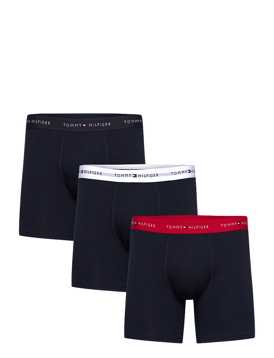 Tommy Hilfiger - 3P BOXER BRIEF WB - unterhosen im multipack - primary red white desert sky - 1