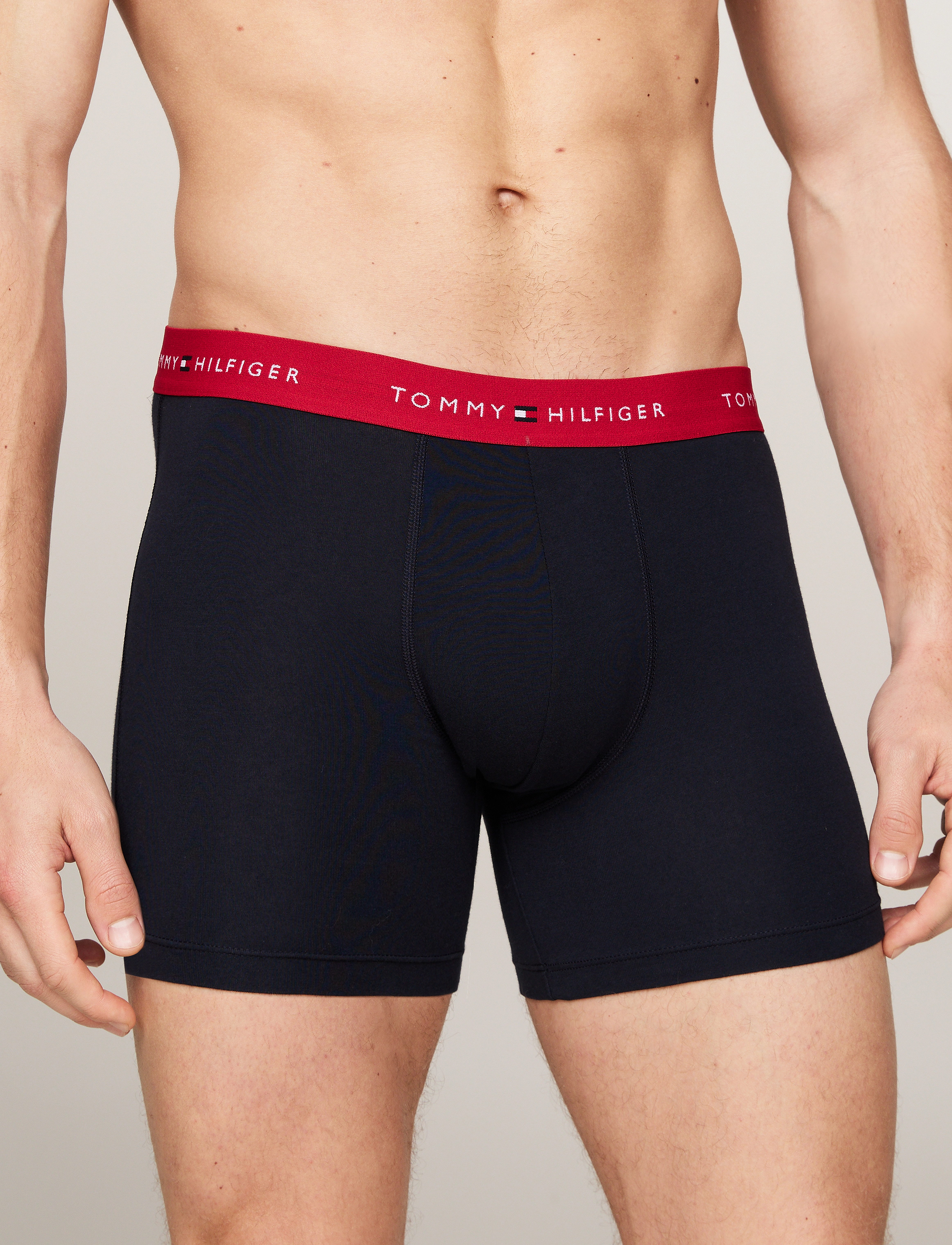 Tommy Hilfiger - 3P BOXER BRIEF WB - alushousut monipakkauksessa - primary red white desert sky - 4