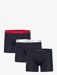 Tommy Hilfiger - 3P BOXER BRIEF WB - boxerkalsonger - des sky/white/primary red - 0