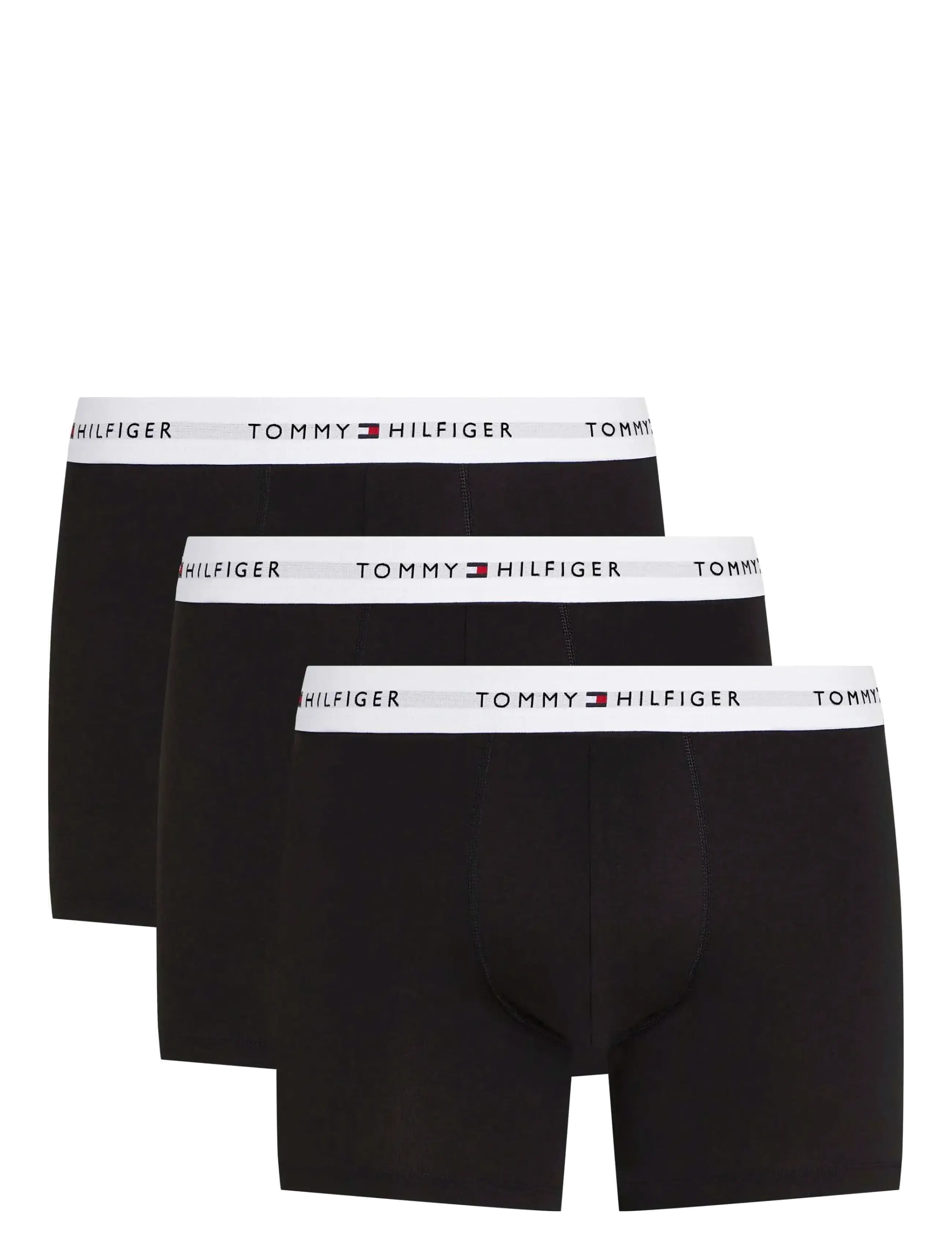 Tommy Hilfiger 3P BOXER BRIEF WB - 4 for 3 - BLK/BLK/BLK / black