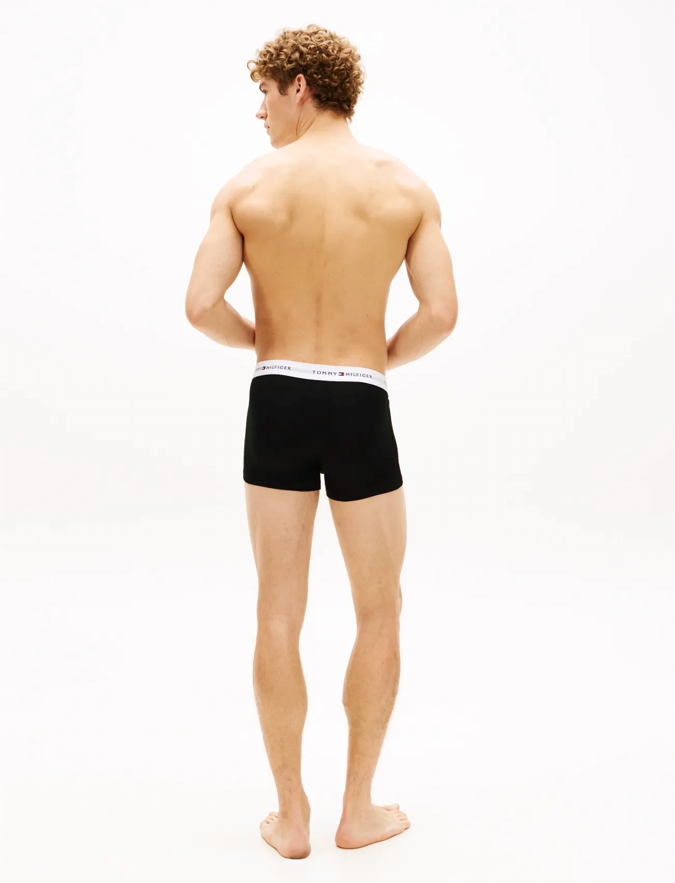 Tommy Hilfiger - 3P BOXER BRIEF WB - nærbuxur í fjölpakka - blk/blk/blk - 5