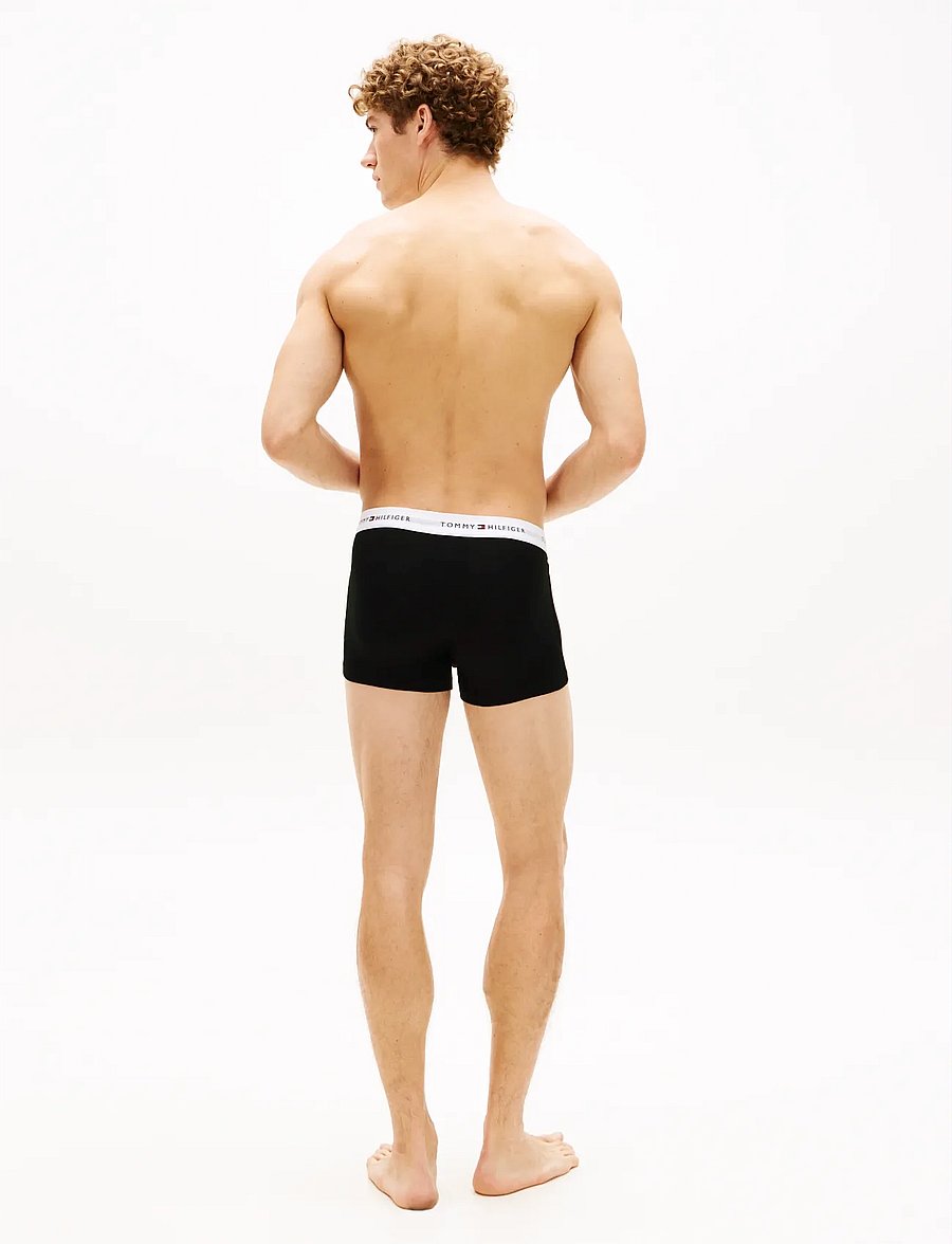 Tommy Hilfiger - 3P BOXER BRIEF WB - multipakk aluspüksid - blk/blk/blk - 5