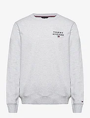 Tommy Hilfiger - TRACK TOP HWK - swetry - ice grey heather - 0
