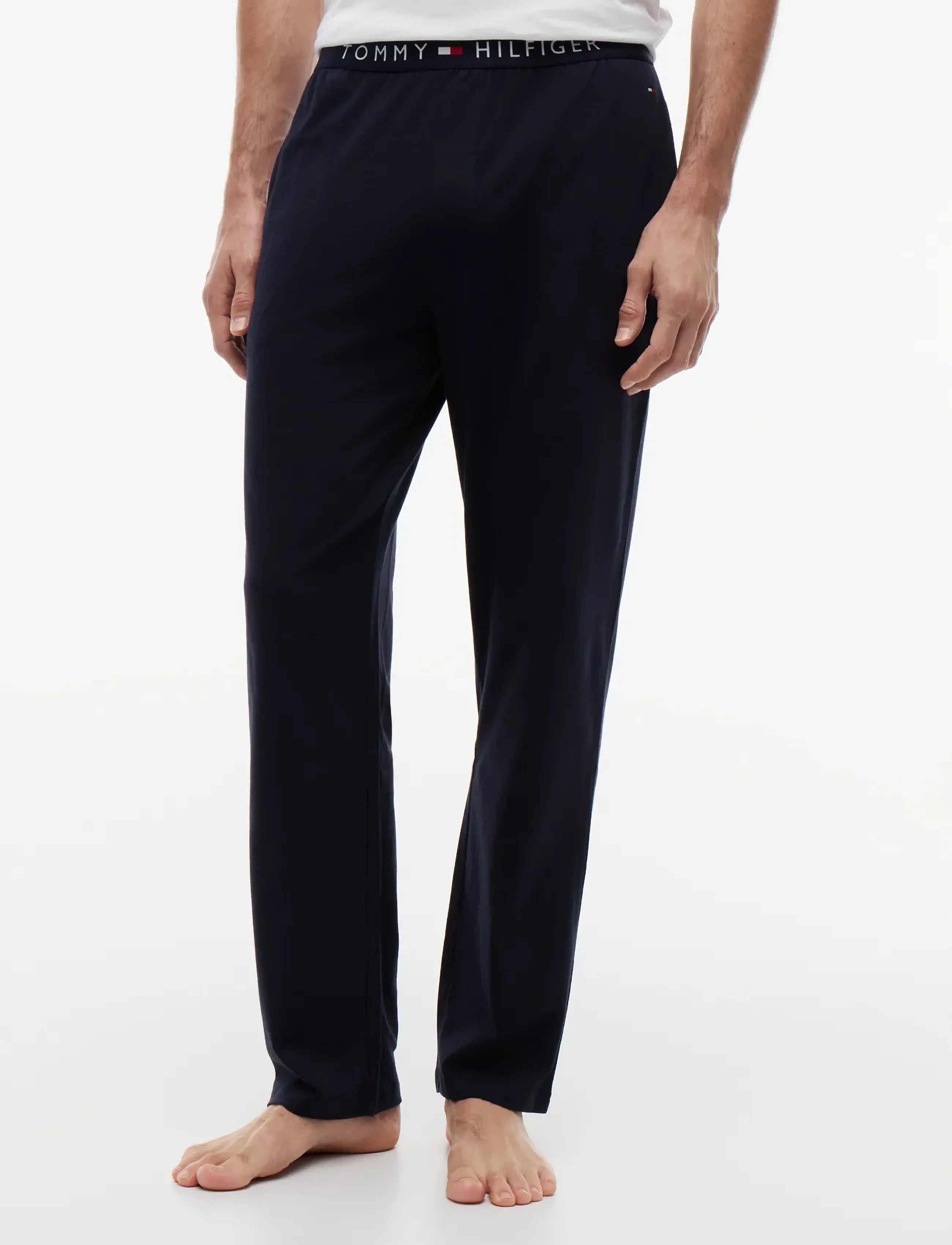 Tommy Hilfiger Jersey Pant, XL, Navy, Nat- Og Loungewear > Loungebukser, Herre