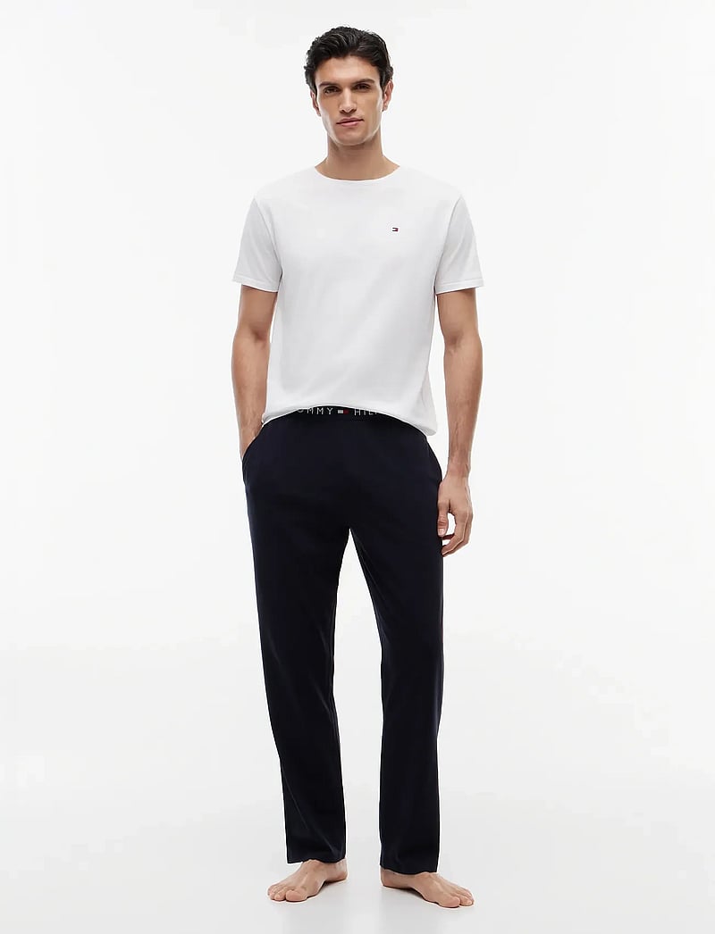Tommy Hilfiger - JERSEY PANT - pyjamahose - desert sky - 4