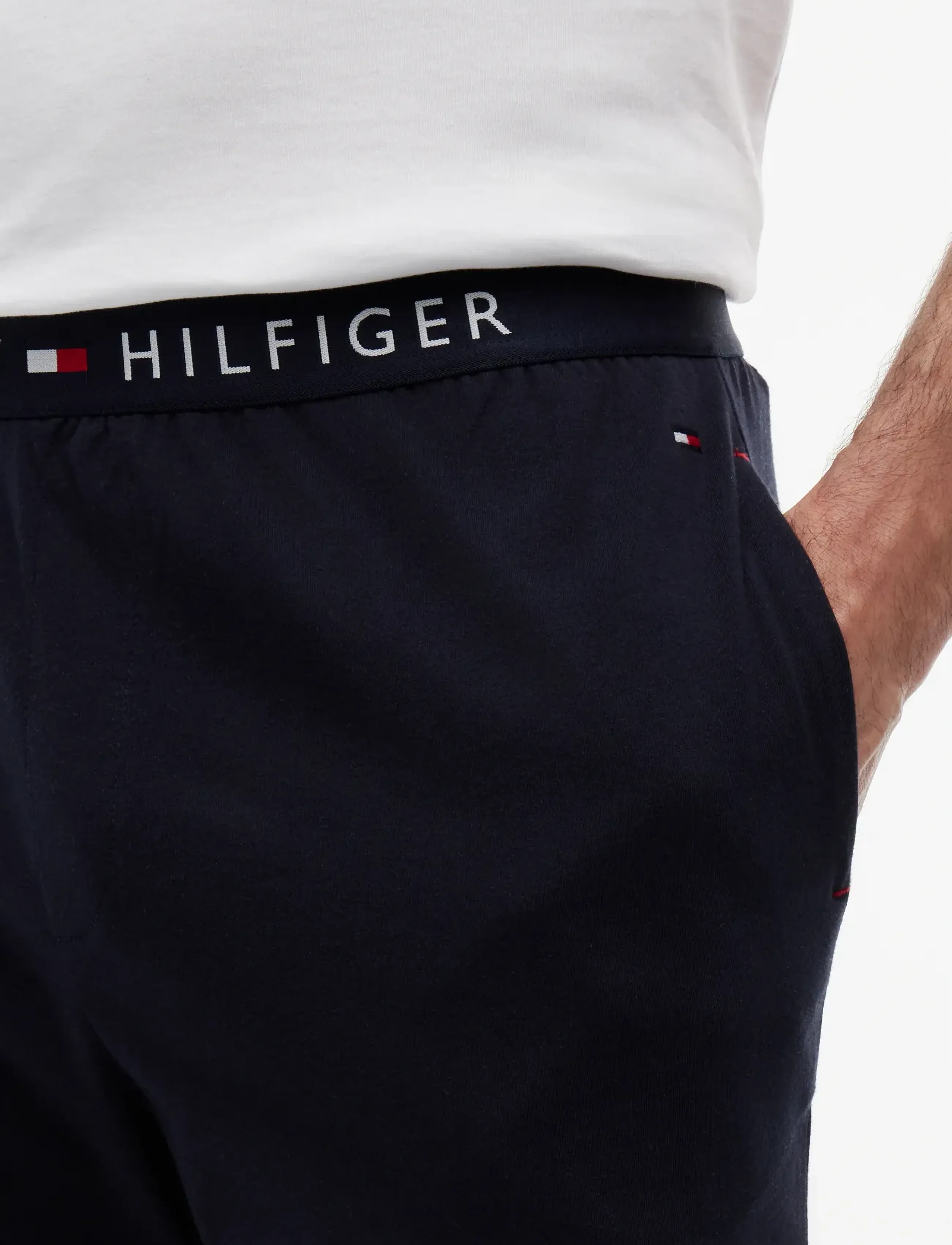 Tommy Hilfiger - JERSEY PANT - natbukser - desert sky - 5