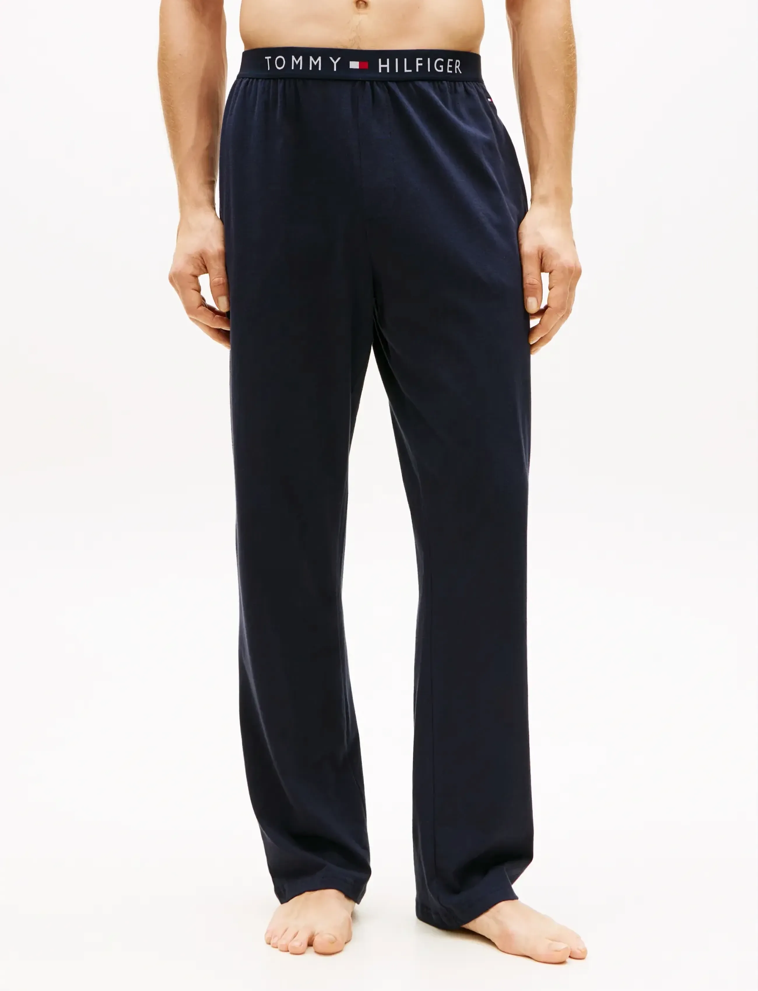 Tommy Hilfiger Underwear Pyjamasbyxa marinblå / röd herr – bild 6