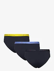 Tommy Hilfiger - 3P BRIEF WB - lyhyet alushousut - valley yellow/blue spell/des sky - 1