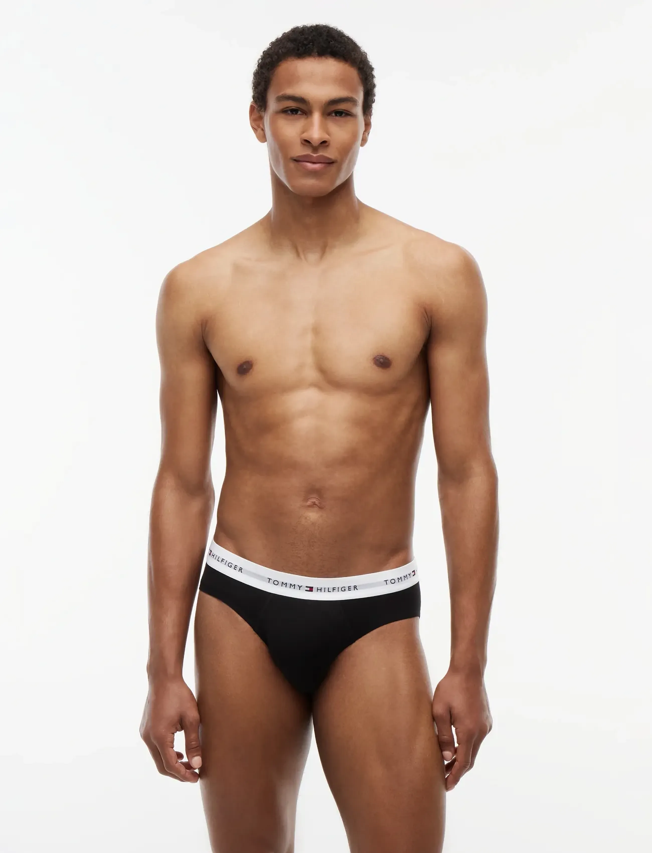 Tommy Hilfiger - 5P BRIEF - apatinių komplektas - black/black/black/black/black - 4