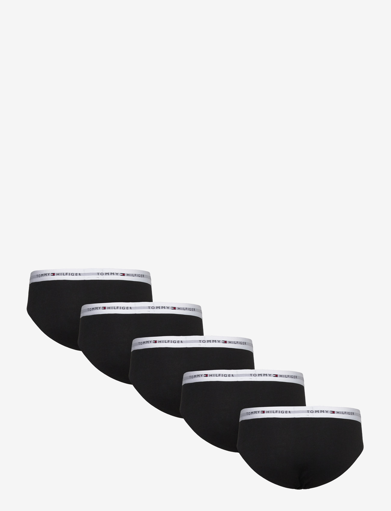 Tommy Hilfiger - 5P BRIEF - multipack kalsonger - black/black/black/black/black - 5