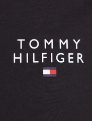 Tommy Hilfiger - CN SS TEE LOGO - najniższe ceny - black - 4