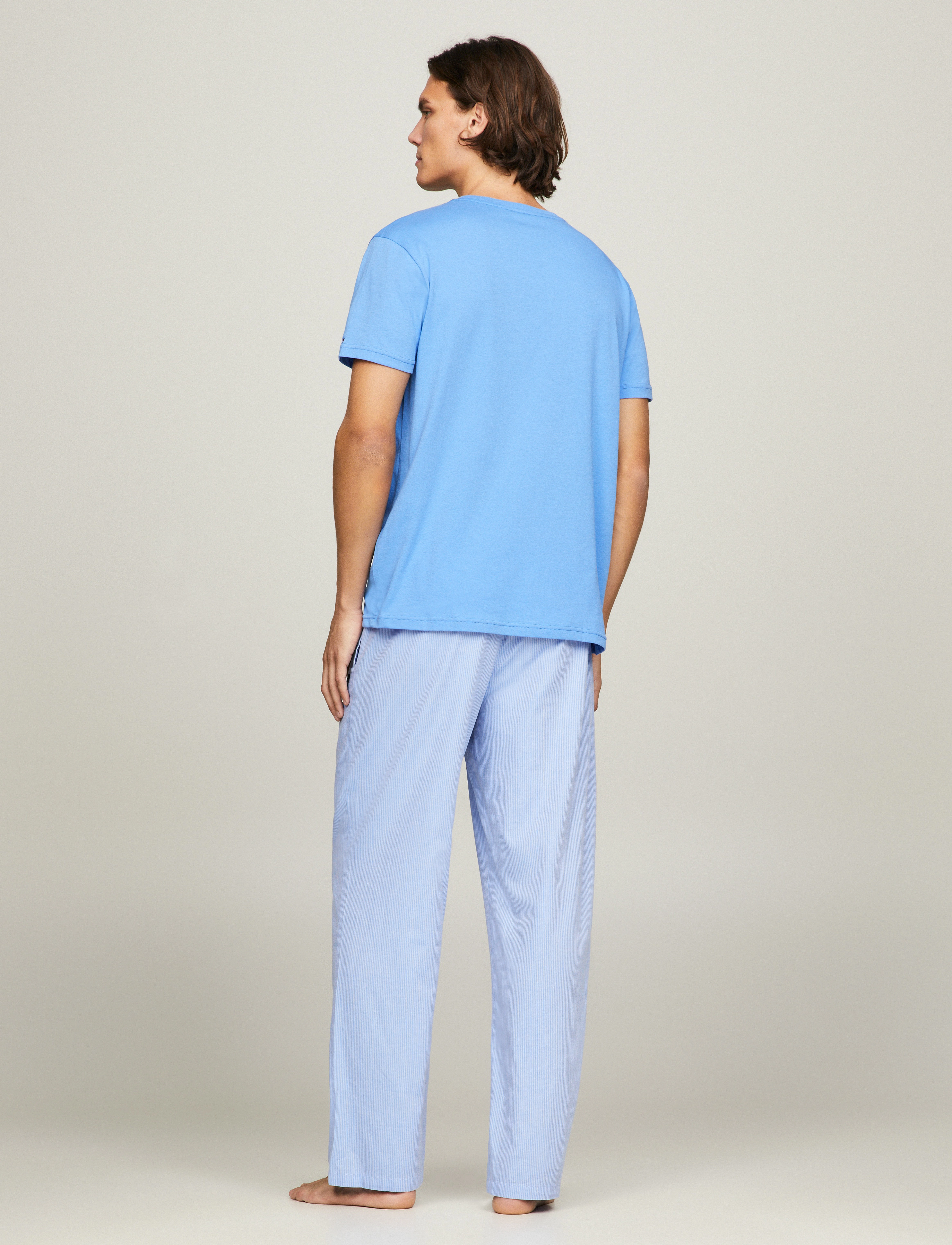 Tommy Hilfiger - CN SS TEE LOGO - laveste priser - blue spell - 3
