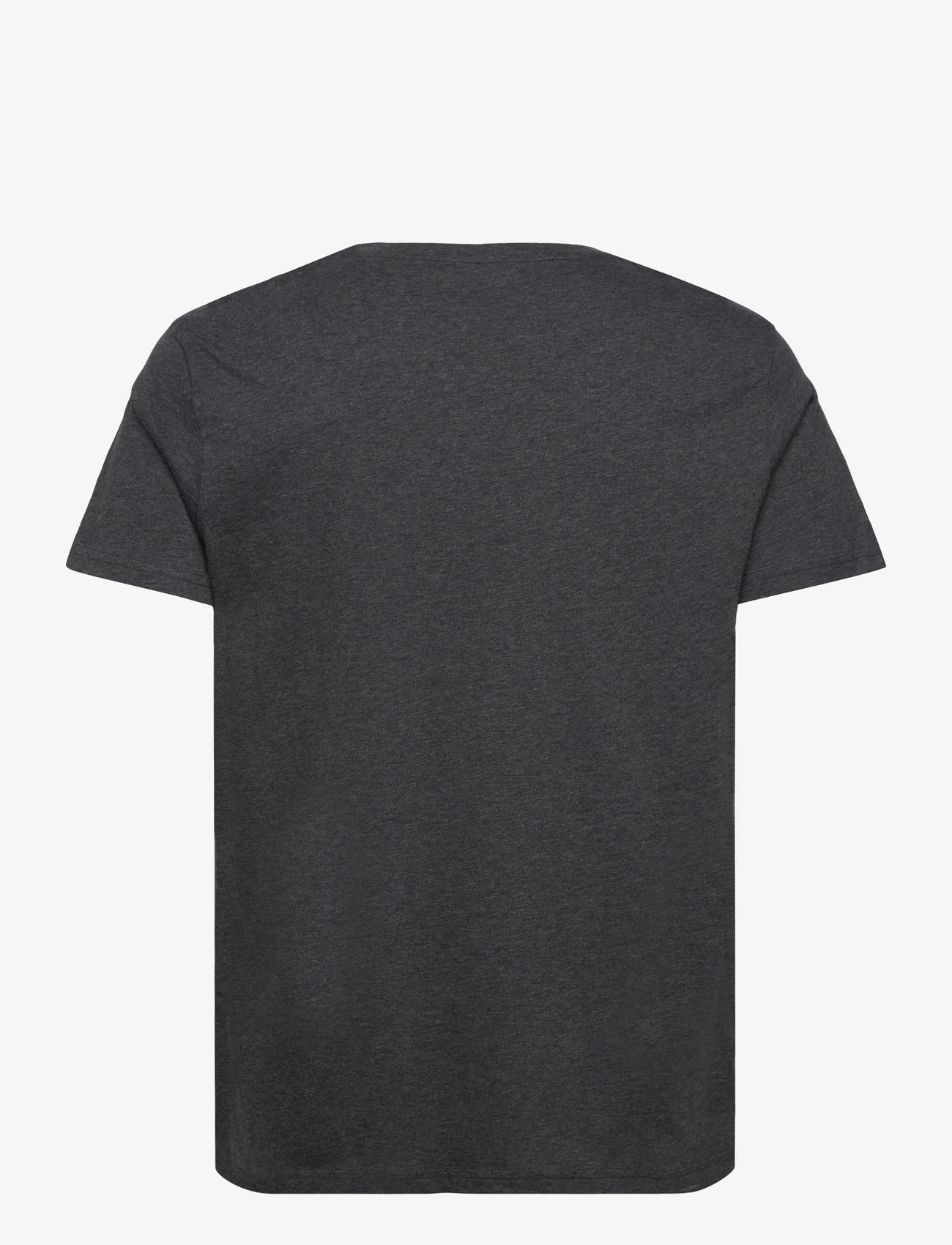 Tommy Hilfiger - CN SS TEE LOGO - basic t-shirts - dark grey ht - 1