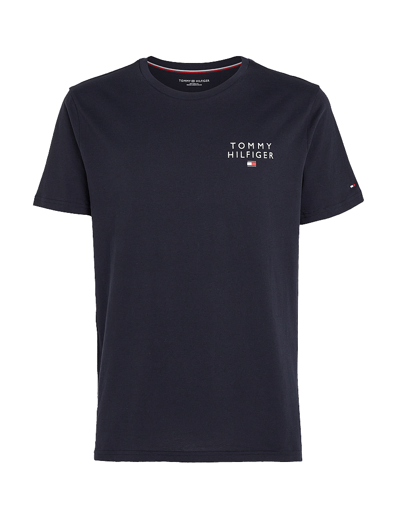 Tommy Hilfiger - CN SS TEE LOGO - kortærmede t-shirts - desert sky - 0