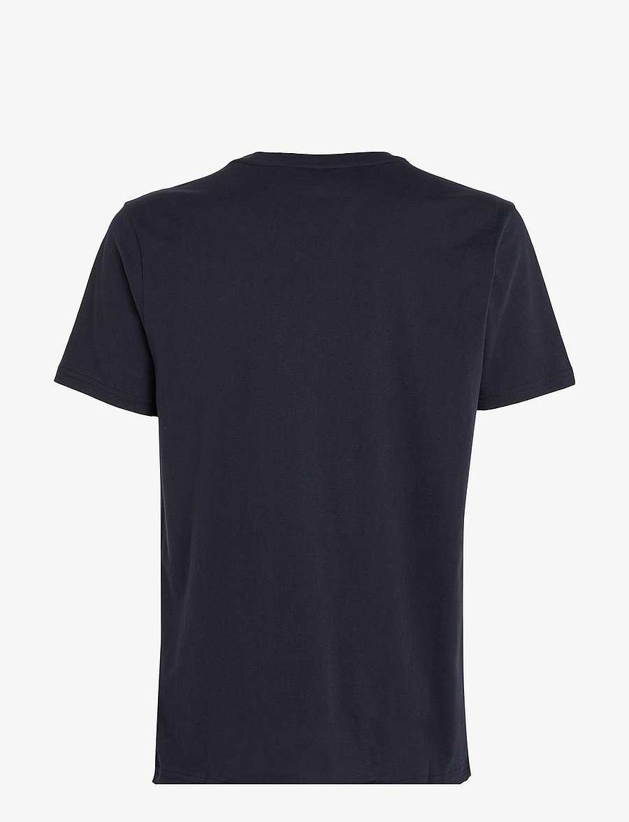 Tommy Hilfiger - CN SS TEE LOGO - stutterma bolir - desert sky - 1