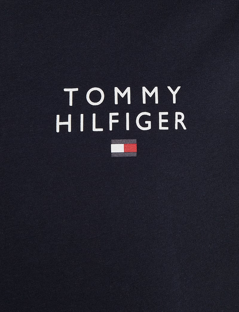 Tommy Hilfiger - CN SS TEE LOGO - kortærmede t-shirts - desert sky - 3