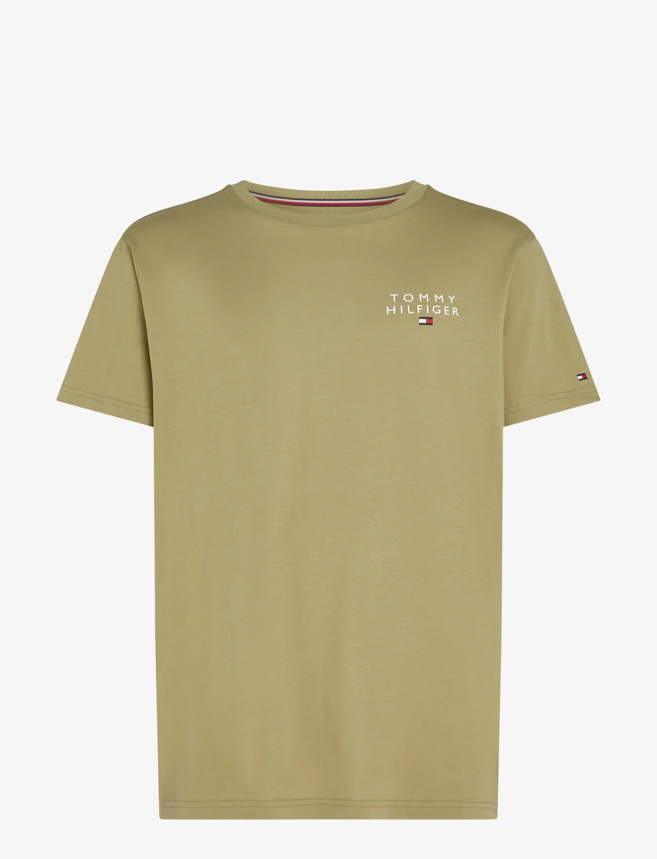 Tommy Hilfiger - CN SS TEE LOGO - lowest prices - faded olive - 0