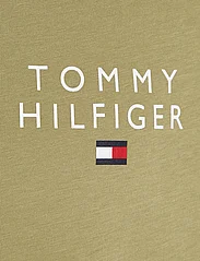 Tommy Hilfiger - CN SS TEE LOGO - najniższe ceny - faded olive - 5