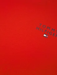 Tommy Hilfiger - CN SS TEE LOGO - najniższe ceny - fierce red - 2