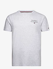 Tommy Hilfiger - CN SS TEE LOGO - short-sleeved t-shirts - ice grey heather - 0