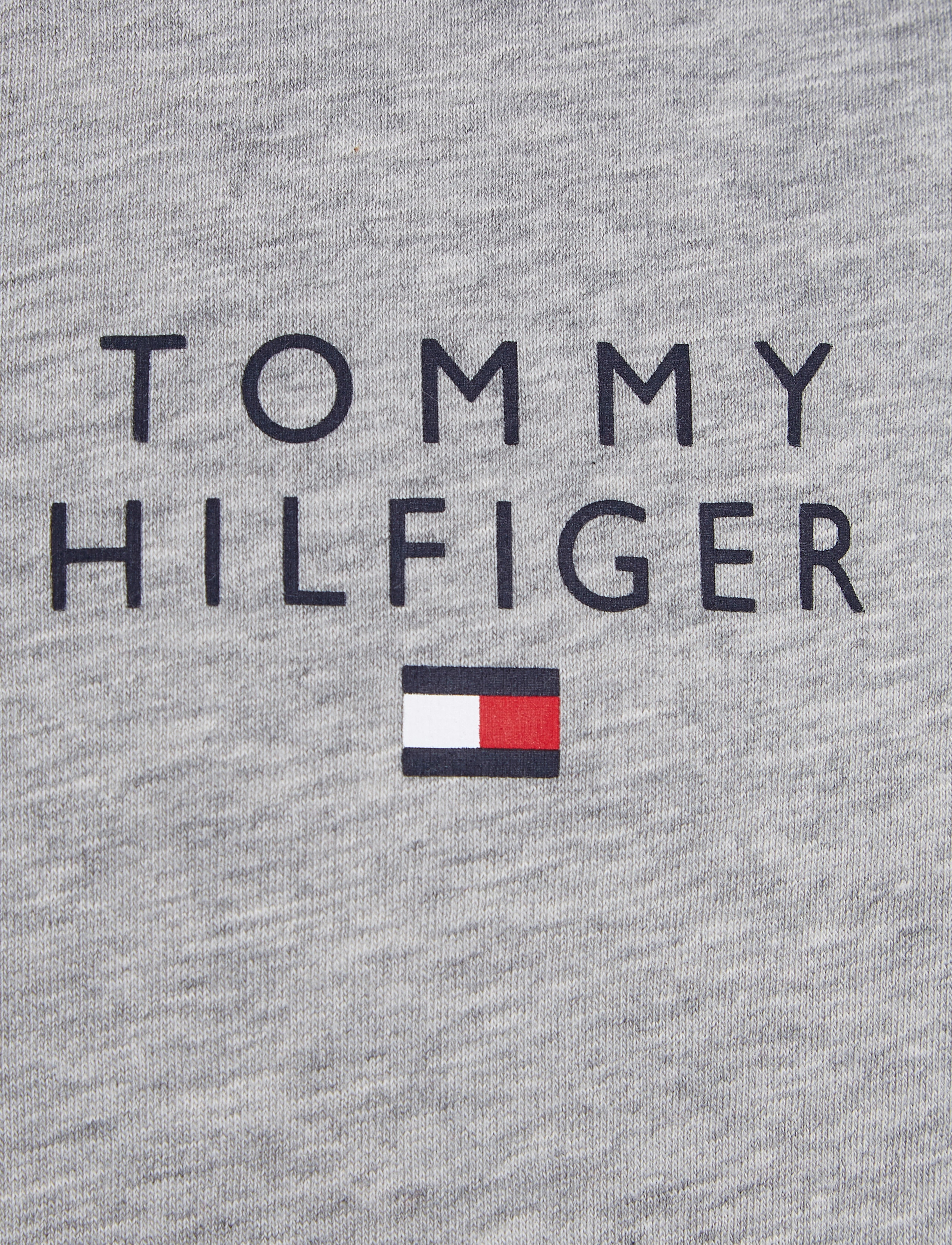 Tommy Hilfiger - CN SS TEE LOGO - kortærmede t-shirts - light grey heather - 3