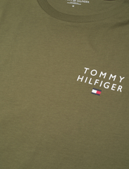 Tommy Hilfiger - CN SS TEE LOGO - najniższe ceny - putting green - 2